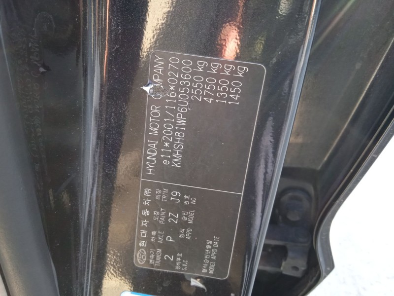 hyundai santa fé ii (cm) del año 2006