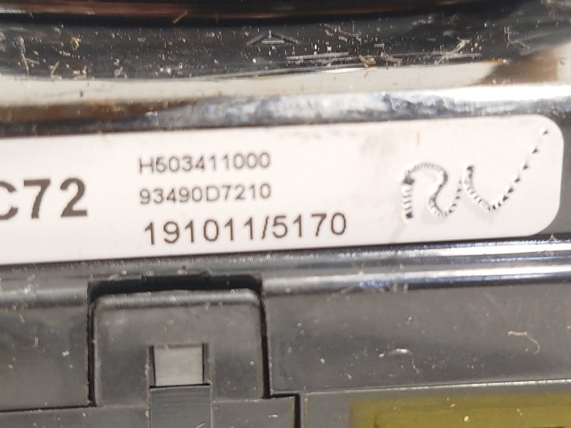 Recambio de anillo airbag para hyundai tucson (tl, tle) 1.6 crdi referencia OEM IAM 93490D7210  