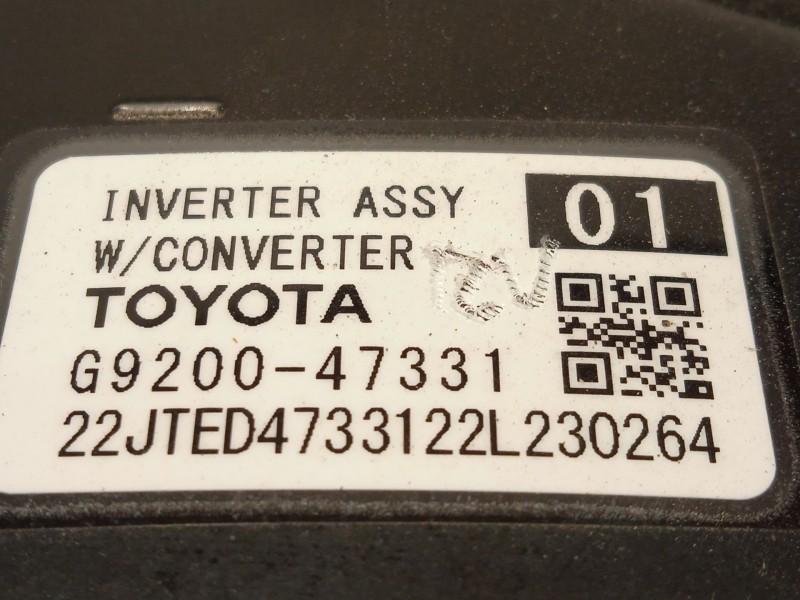 Recambio de convertidor potencia para toyota corolla (e21) referencia OEM IAM G920047331 G920049136 