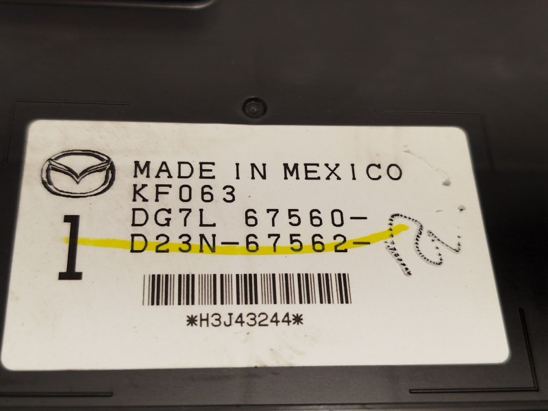 Recambio de modulo electronico para mazda 2 lim. () 1.5 16v cat referencia OEM IAM DG7L67560  D23N67562