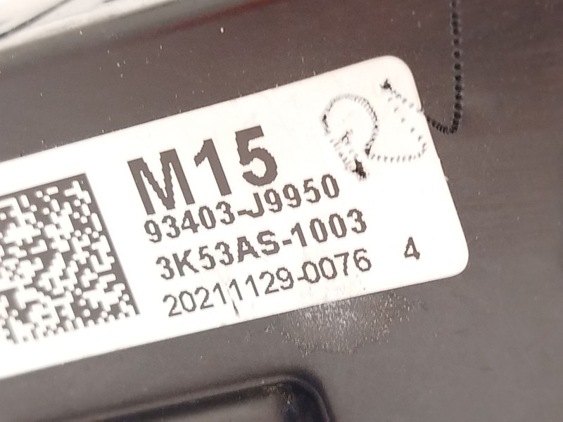 Recambio de mando intermitentes para hyundai kona (os, ose, osi) 1.6 gdi hybrid referencia OEM IAM 93403J9950  
