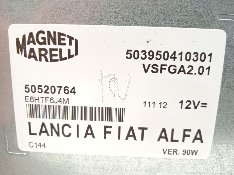 Recambio de modulo electronico para alfa romeo giulietta (191) progression referencia OEM IAM 50520764 503950410301 