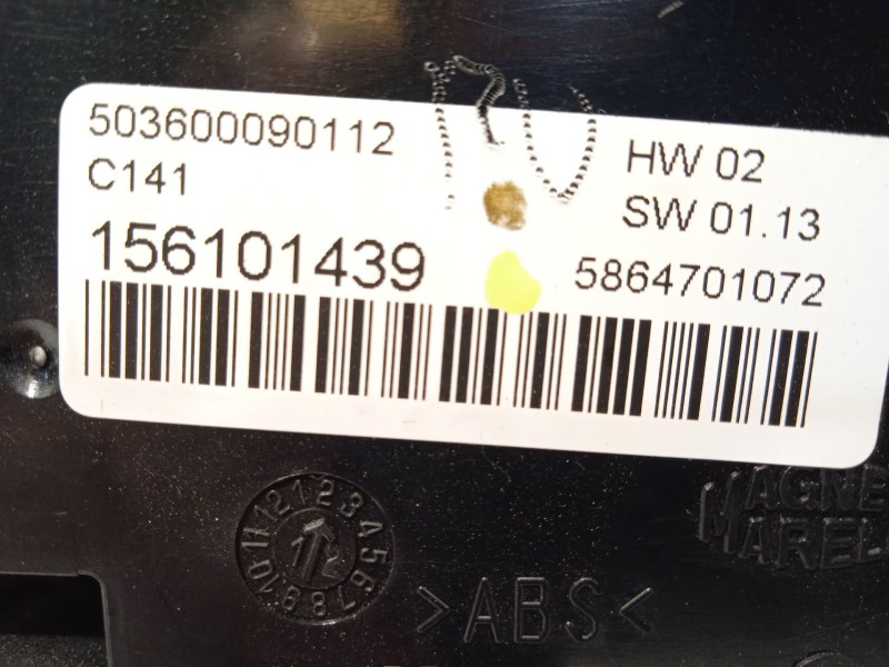 Recambio de mando climatizador para alfa romeo giulietta (191) progression referencia OEM IAM 156101439  5864701072