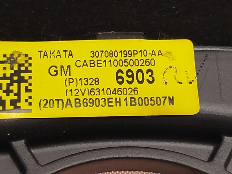 Recambio de airbag delantero izquierdo para chevrolet cruze ls referencia OEM IAM 13286903  