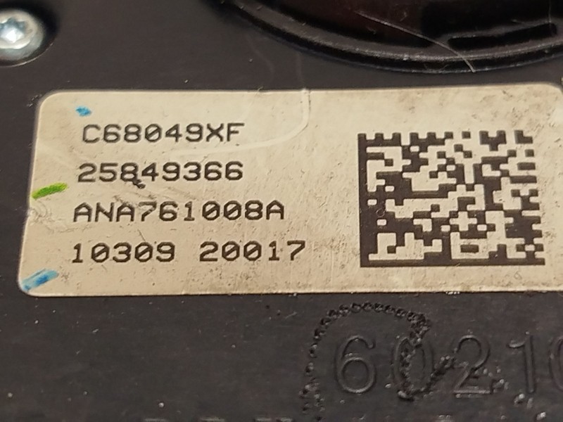 Recambio de anillo airbag para chevrolet cruze ls referencia OEM IAM 20817720  