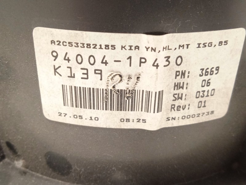 Recambio de cuadro instrumentos para kia venga (yn) 1.6 crdi 128 referencia OEM IAM 940041P430  A2C53382185