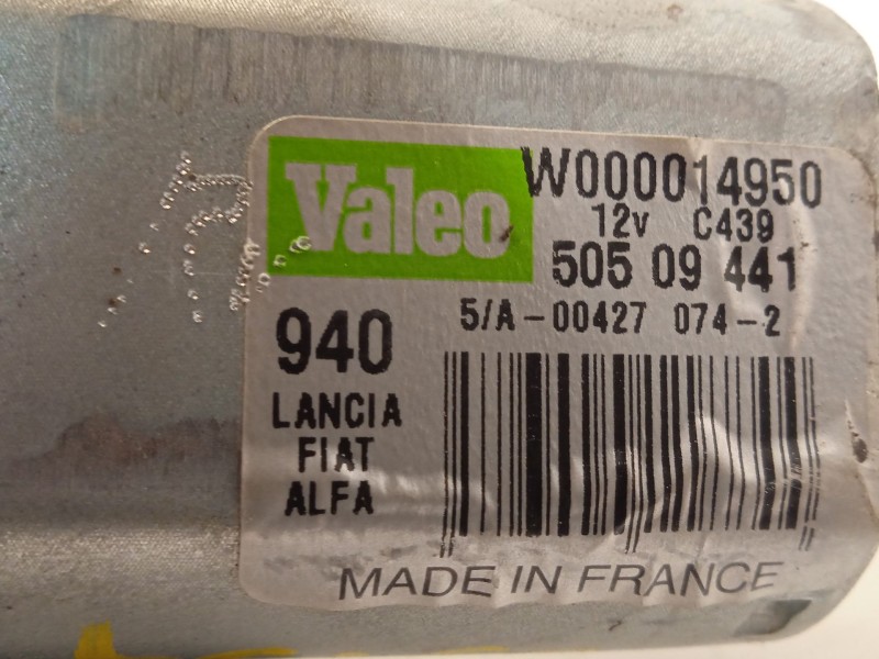 Recambio de motor limpia trasero para alfa romeo giulietta (191) progression referencia OEM IAM 50509441  W000014950