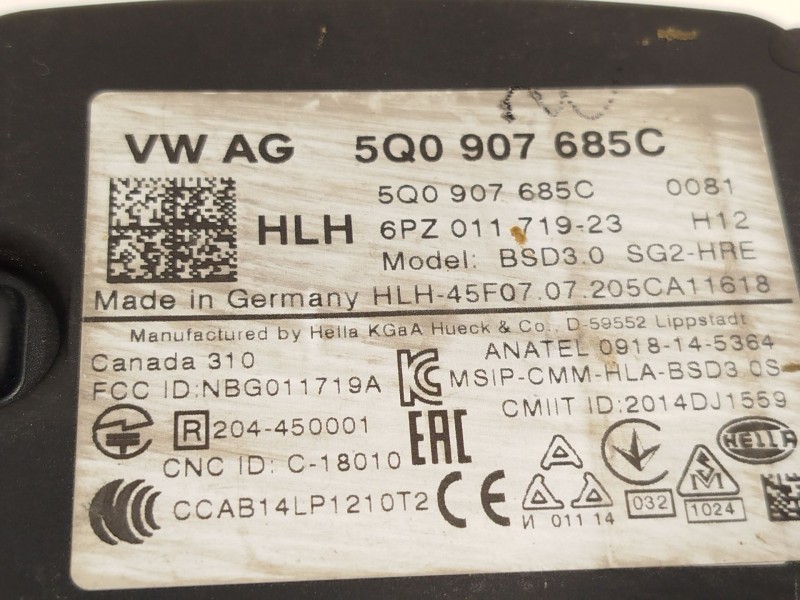 Recambio de modulo electronico para seat arona style referencia OEM IAM 5Q0907685C  