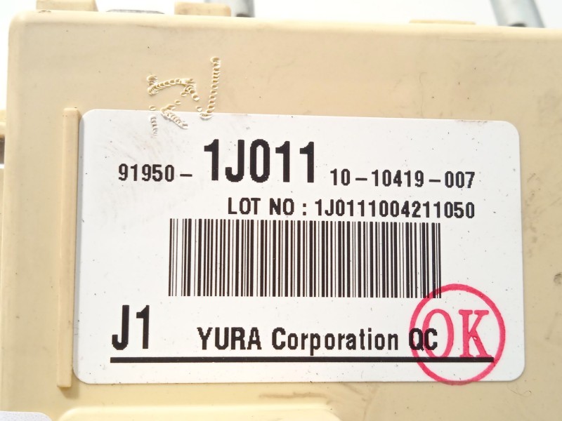 Recambio de caja reles / fusibles para kia venga (yn) 1.6 crdi 128 referencia OEM IAM 919501J011  