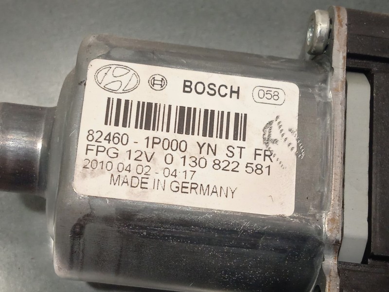 Recambio de elevalunas delantero derecho para kia venga (yn) 1.6 crdi 128 referencia OEM IAM 824801P020 824601P000 