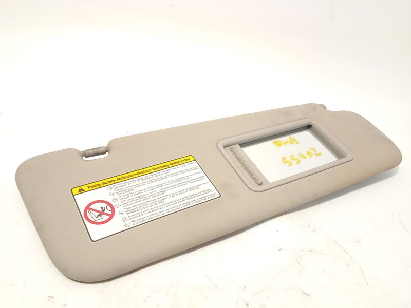 Recambio de parasol derecho para kia venga (yn) 1.6 crdi 128 referencia OEM IAM 852201P000ED  