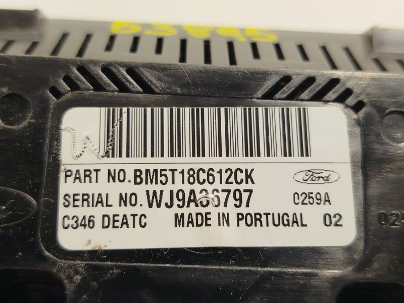 Recambio de mando climatizador para ford focus iii 1.0 ecoboost referencia OEM IAM BM5T18C612CK 1866942 