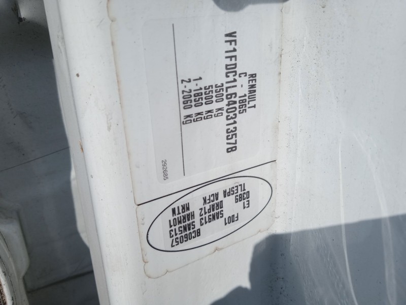 renault master ii furgoneta (fd) del año 2008