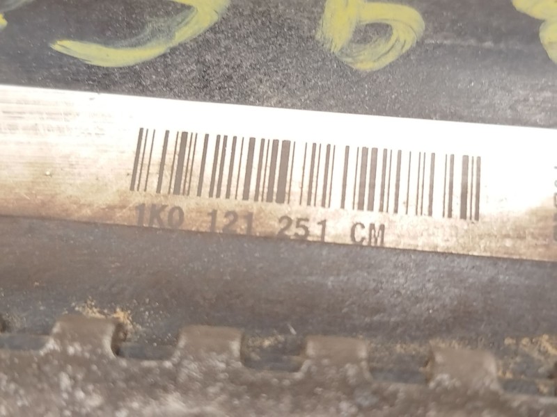 Recambio de radiador agua para seat leon (1p1) 1.4 tsi referencia OEM IAM 1K0121251CM  