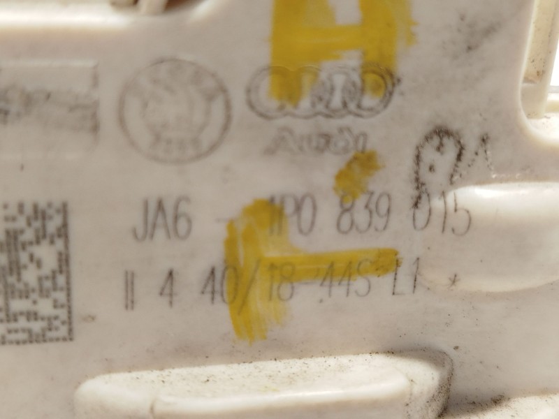 Recambio de cerradura puerta trasera izquierda para seat leon (1p1) 1.4 tsi referencia OEM IAM 1P0839015  