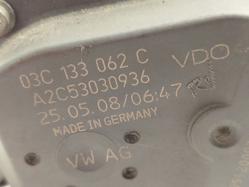 Recambio de caja mariposa para seat leon (1p1) 1.4 tsi referencia OEM IAM 03C133062C  A2C53030936