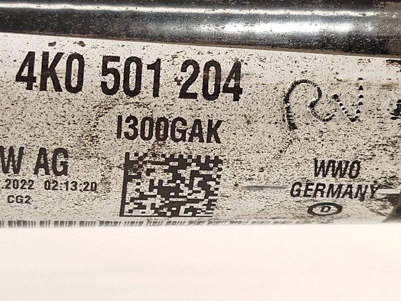 Recambio de transmision trasera derecha para audi a6 c8 (4a2) 45 tdi mild hybrid quattro referencia OEM IAM 4K0501204  