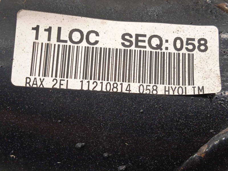 Recambio de puente trasero para ssangyong tivoli 1.2 referencia OEM IAM 4550035000  