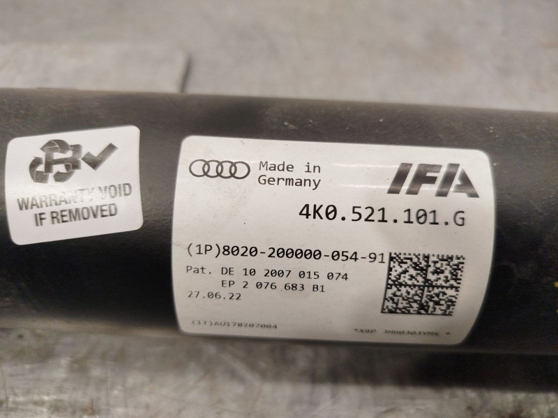 Recambio de transmision central para audi a6 c8 (4a2) 45 tdi mild hybrid quattro referencia OEM IAM 4K0521101G  
