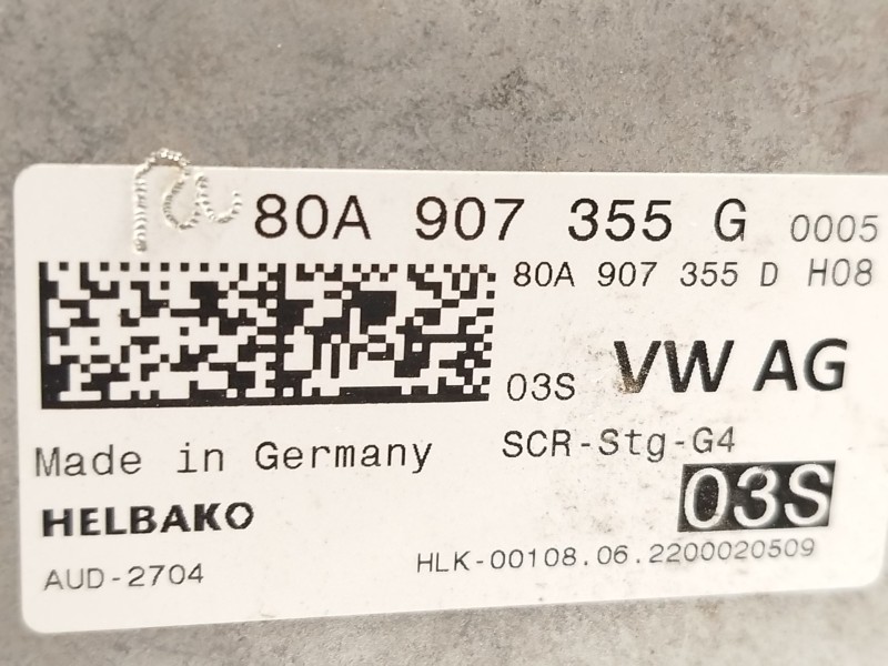 Recambio de modulo electronico para audi a6 c8 (4a2) 45 tdi mild hybrid quattro referencia OEM IAM 80A907355G  