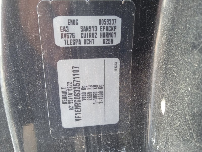 renault megane ii coupé-cabriolet (em0/1_) del año 2005