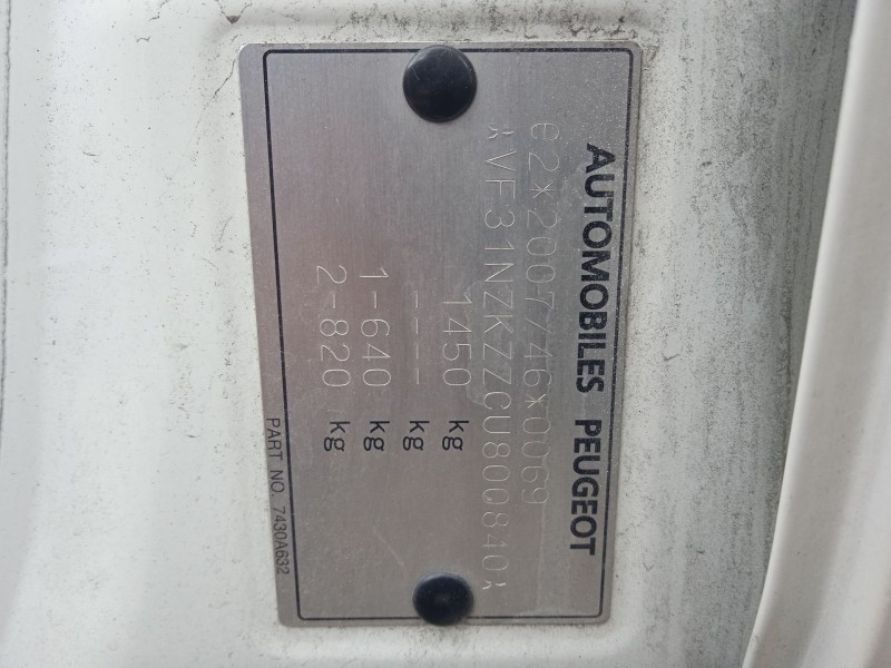 peugeot ion del año 2012