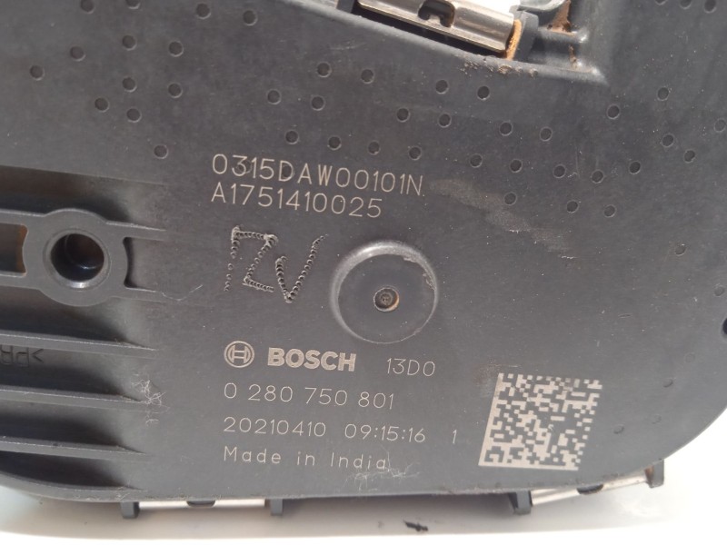 Recambio de caja mariposa para ssangyong tivoli 1.2 referencia OEM IAM 315DAW00101N A1751410025 0280750801