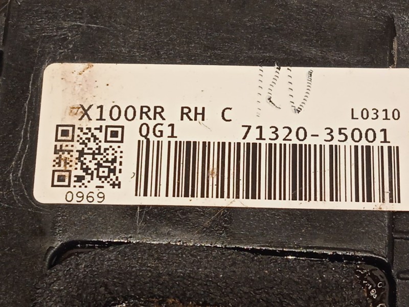 Recambio de cerradura puerta trasera derecha para ssangyong tivoli 1.2 referencia OEM IAM 7132035001  