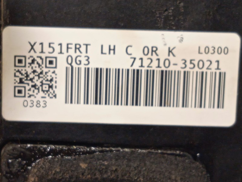 Recambio de cerradura puerta delantera izquierda para ssangyong tivoli 1.2 referencia OEM IAM 7121035021  