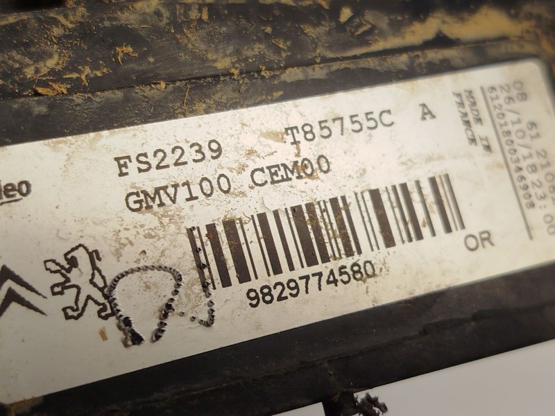 Recambio de electroventilador para peugeot 208 i (ca_, cc_) 1.2 vti 82 referencia OEM IAM 9829774580  