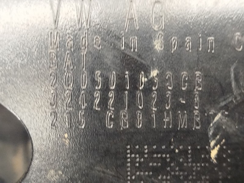 Recambio de puente trasero para seat arona (kj7, kjp) 1.0 tsi referencia OEM IAM 2Q0501053CB  