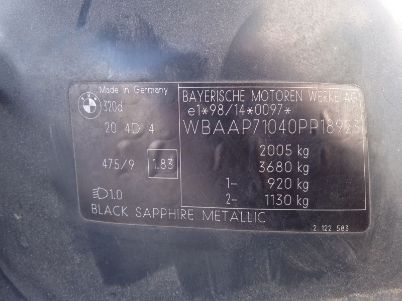 bmw 3 touring (e46) del año 2004