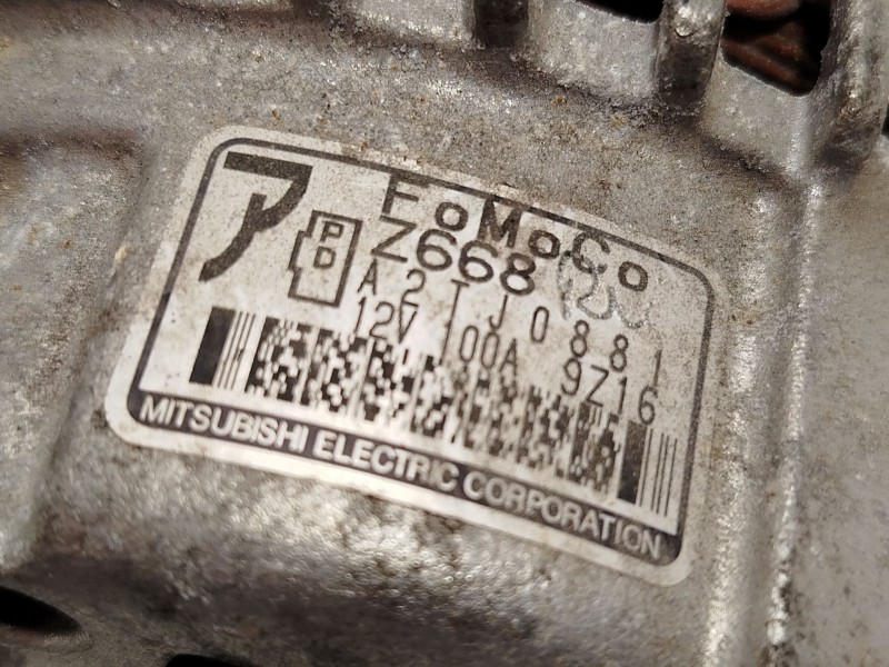 Recambio de alternador para mazda 3 lim. (bl) active referencia OEM IAM Z66818300  A2TJ0881