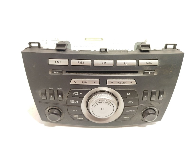 Recambio de sistema audio / radio cd para mazda 3 lim. (bl) active referencia OEM IAM BDA466AR0B  14799928