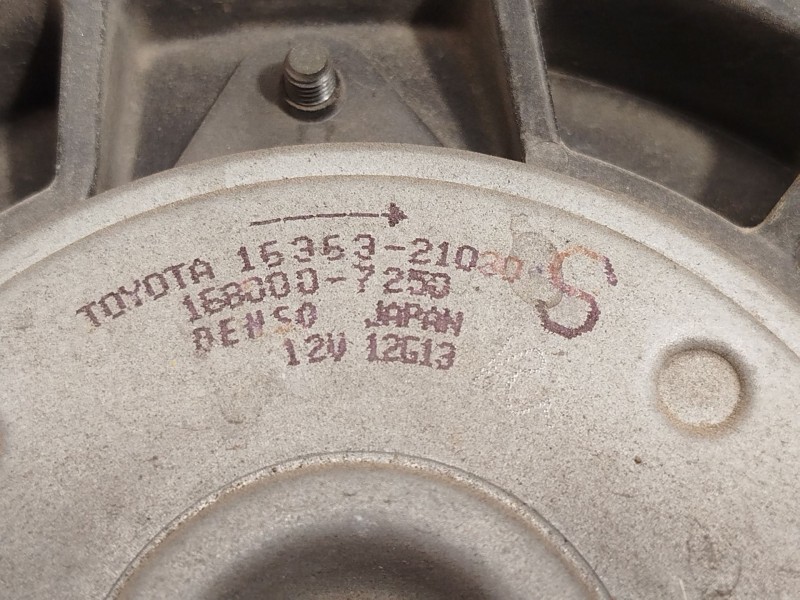 Recambio de electroventilador para toyota prius liftback (_w2_) 1.5 hybrid (nhw20_) referencia OEM IAM 1636321030 1636321040 