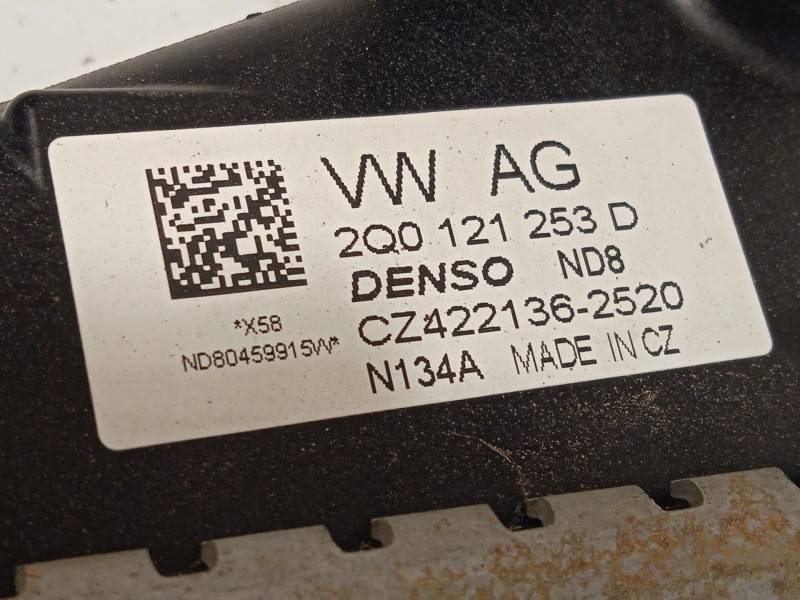 Recambio de radiador agua para volkswagen t-cross (c11, d31) 1.0 tsi referencia OEM IAM 2Q0121253D  