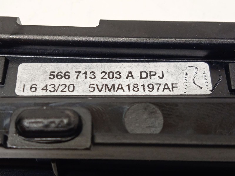 Recambio de mando multifuncion para skoda karoq (nu) 1.5 16v tsi act referencia OEM IAM 566927225AIHA 566713203ADPJ 