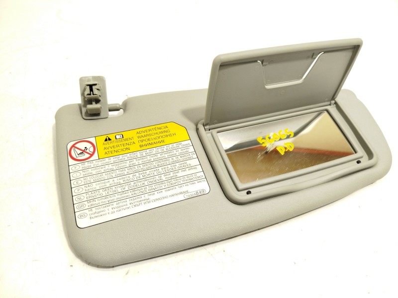 Recambio de parasol derecho para peugeot ion electric referencia OEM IAM 8163KL  