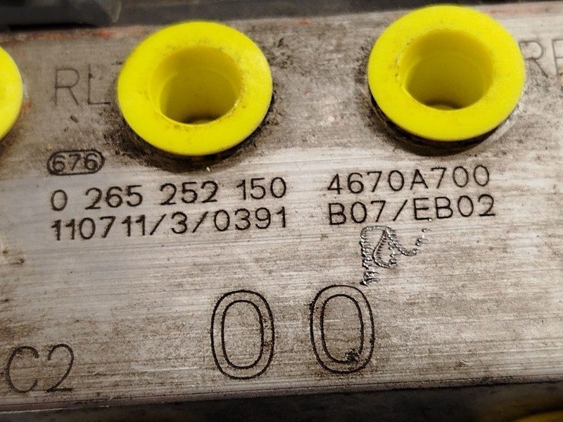 Recambio de abs para peugeot ion electric referencia OEM IAM 4670A700 0265951920 0265252150