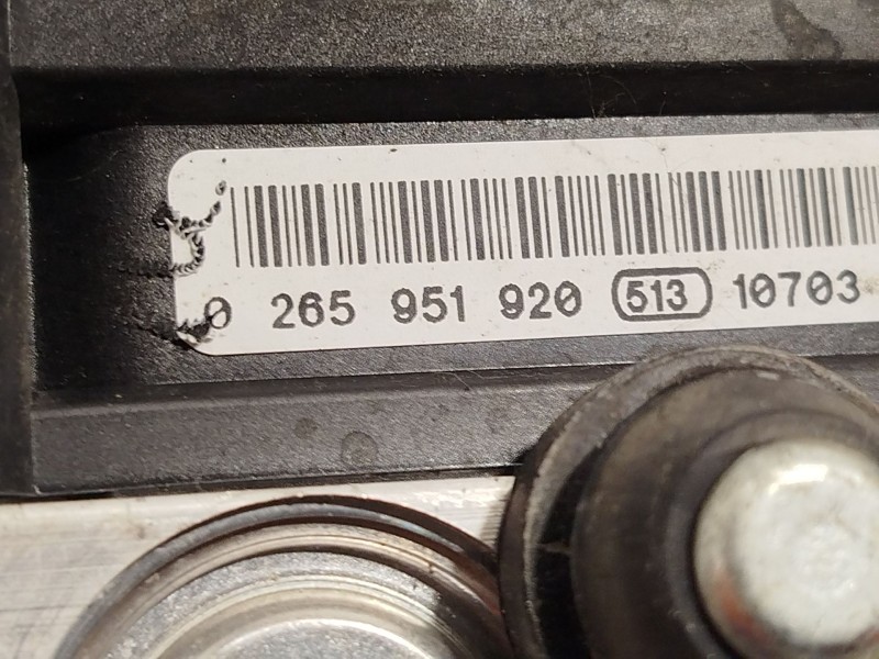 Recambio de abs para peugeot ion electric referencia OEM IAM 4670A700 0265951920 0265252150