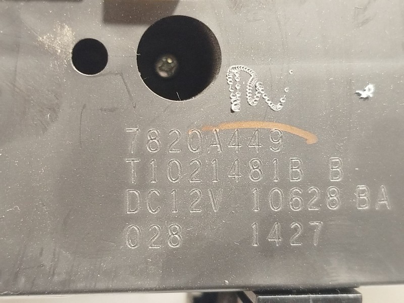 Recambio de mando calefaccion / aire acondicionado para peugeot ion electric referencia OEM IAM 7820A449  T1021481B