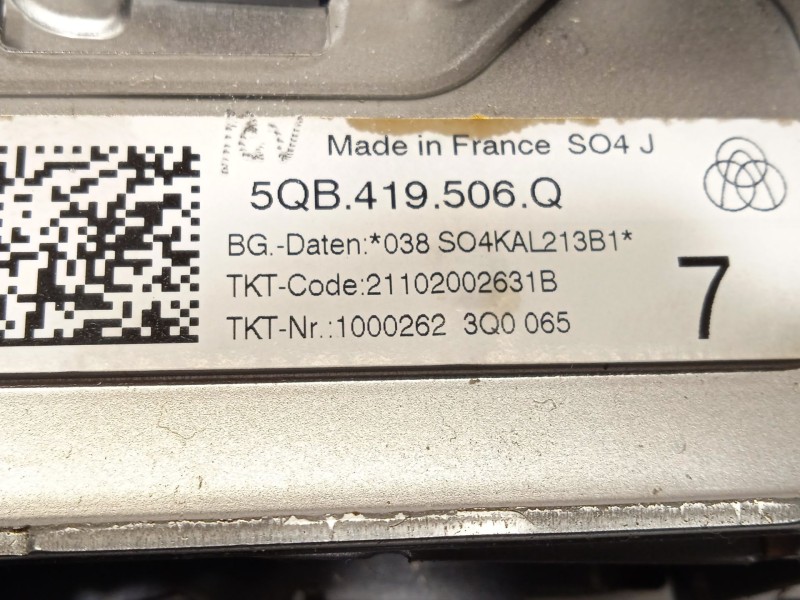 Recambio de columna direccion para skoda karoq (nu) 1.5 16v tsi act referencia OEM IAM 5QB419506Q  