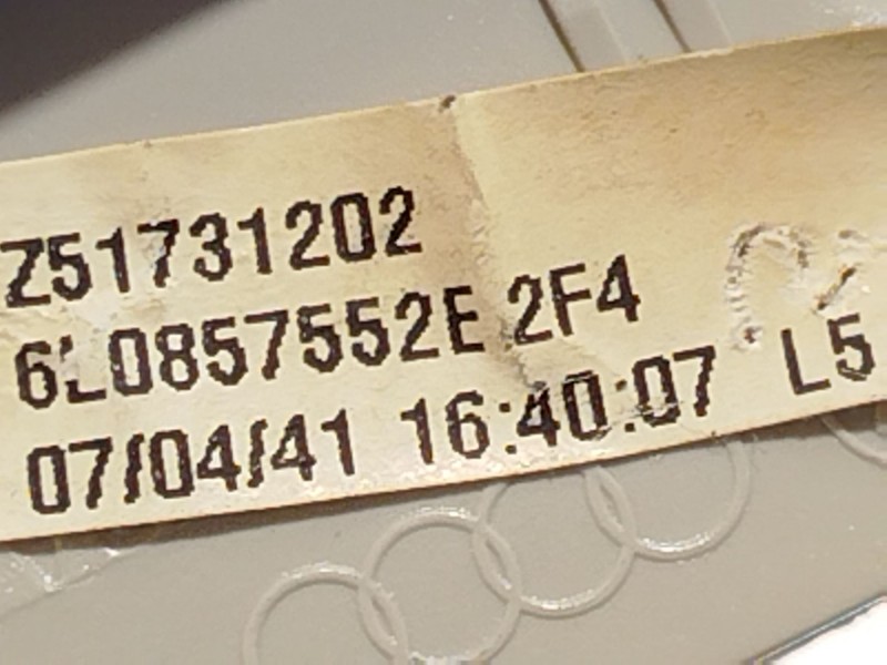 Recambio de parasol derecho para seat ibiza iv sc (6j1, 6p5) 1.4 referencia OEM IAM 6L0857552E 6L0857552E2F4 