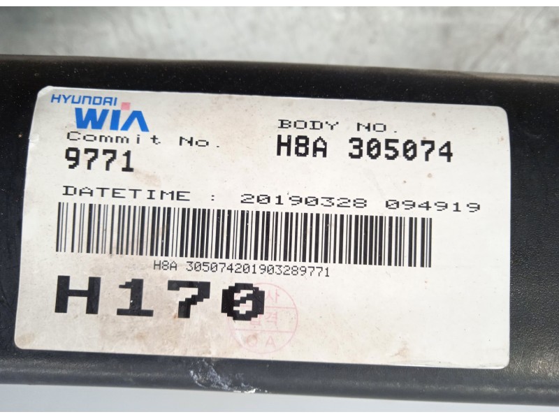 Recambio de puente trasero para kia rio iv (yb, sc, fb) 1.25 referencia OEM IAM 55100H8100  