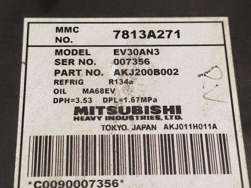 Recambio de compresor aire acondicionado para peugeot ion electric referencia OEM IAM 7813A271 648778 