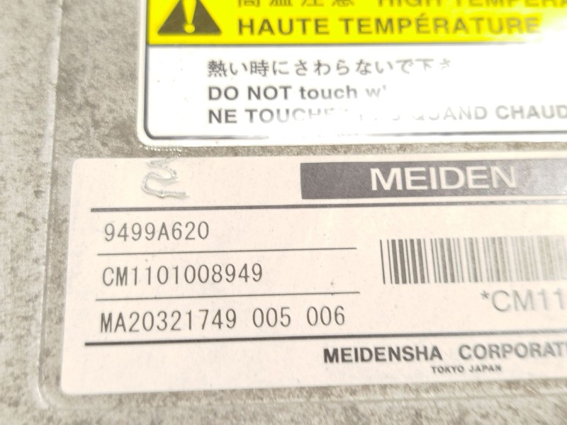 Recambio de convertidor potencia para peugeot ion electric referencia OEM IAM 9499A620  