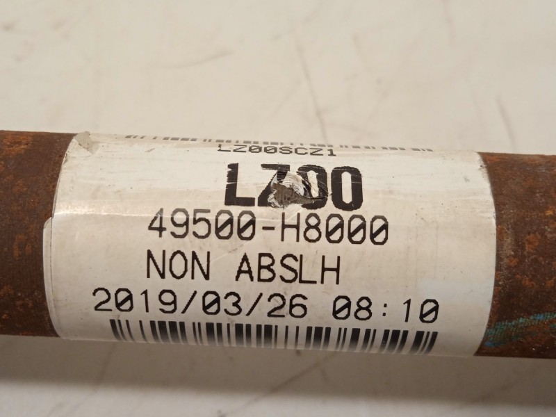 Recambio de transmision delantera izquierda para kia rio iv (yb, sc, fb) 1.25 referencia OEM IAM 49500H8000  