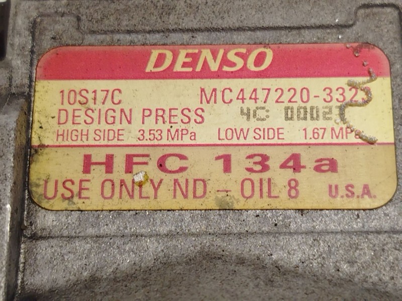 Recambio de compresor aire acondicionado para bmw x5 (e53) 3.0 i referencia OEM IAM 64528377067 10S17C 4471705892