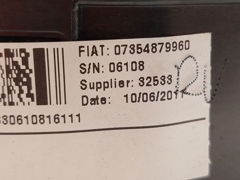 Recambio de airbag delantero izquierdo para peugeot boxer furgoneta 2.2 hdi 120 referencia OEM IAM 07354879960 735487996 