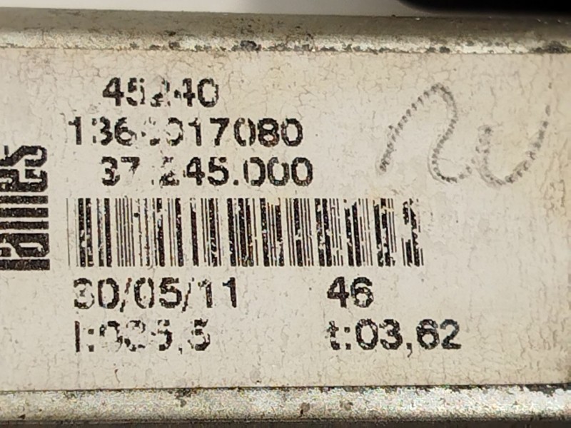 Recambio de elevalunas delantero derecho para peugeot boxer furgoneta 2.2 hdi 120 referencia OEM IAM 1607707180  